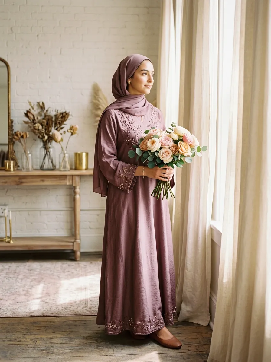 Cream Dream Abaya