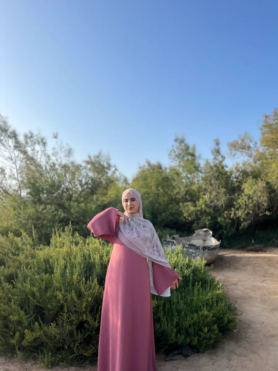 Pink Abaya